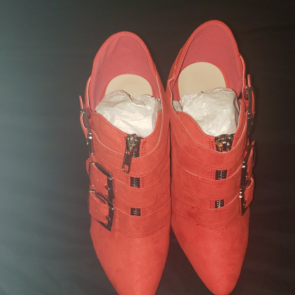 Red booties